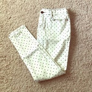 YMI heartprint jeans